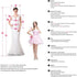 Simple Wedding Dresses Customized Bridal Gowns Sweetheart Neck High Split Elegance Perfect Fit